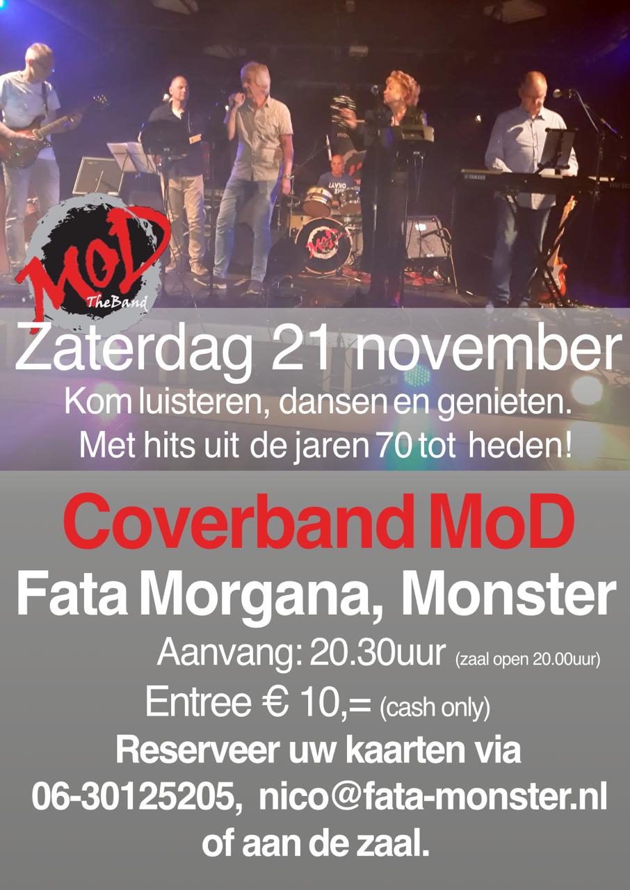 Flyer Coverband MOD
